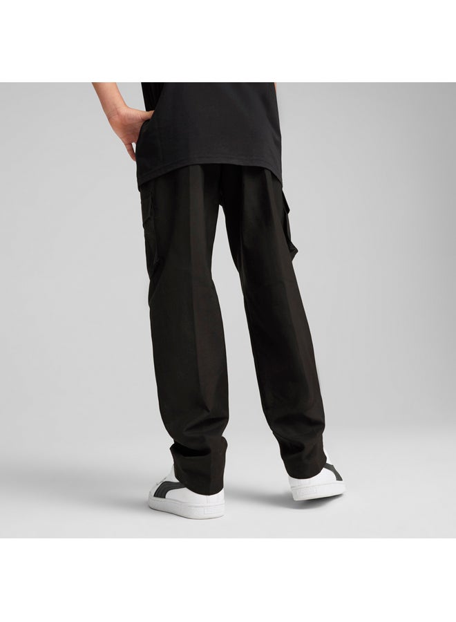 PUMA ESS No. 1 Logo Woven Cargo Pants B - Image 4
