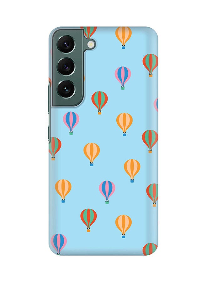 Stylizedd Case for Samsung Galaxy S22 5G Slim Snap Classic Series Shield Matte Finish Print - Hot Balloons  - Image 1