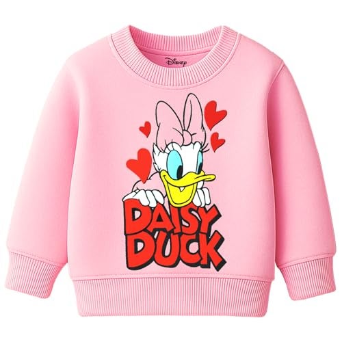 Kuchipoo Girls Regular Fit Winterwear Sweatshirt (© Disney-SWT-349, 13-14 Years, Multi-Colored) - Image 1