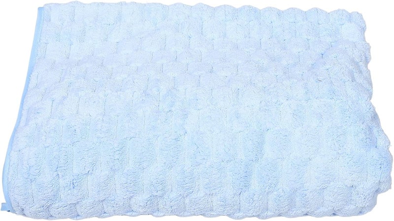 Oversized Bath Towel Plush Coral Fleece Bath Sheet 70x140cm Soft Absorbent Quick-Dry Shower Towel Wrap for Home Spa Beach Gym - Image 1