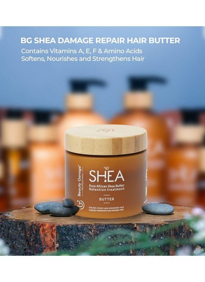 Beauty Garage Pure African Shea Retention Treatment Hair Mask 500Ml  - Image 5