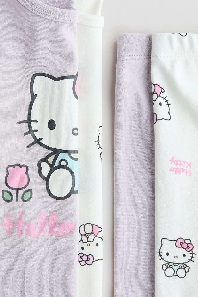 H&M 2-pack printed pyjamas