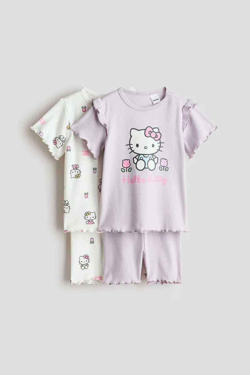 H&M 2-pack printed pyjamas