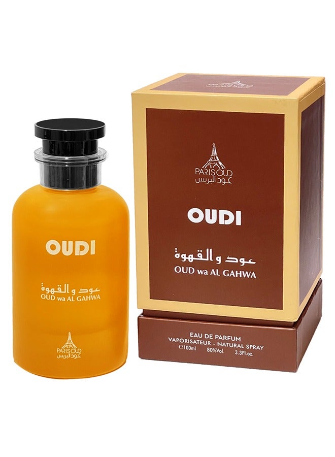 Shaikh Saeed Oud wa Al Gahwa Perfumes for Men 100ml  Arabic EDP Perfume - Image 4