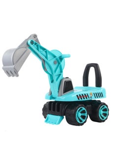 General Children's Excavator 1-6 Years Old With Music, Lights, Can Sit and Slide Construction Vehicle, 360-degree Rotation, Baby Toy Car.  - Image 1