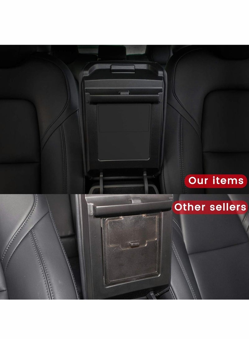 Excefore منظم وحدة التحكم المركزية من Tesla Model 3 Model Y، صندوق تخزين مخفي لمسند الذراع لملحقات Tesla Model 3 Model Y - Image 3