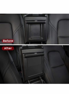 Excefore Tesla Model 3 Model Y Center Console Organizer, Armrest Hidden Storage Box for Tesla Model 3 Model Y Accessories  - Image 2