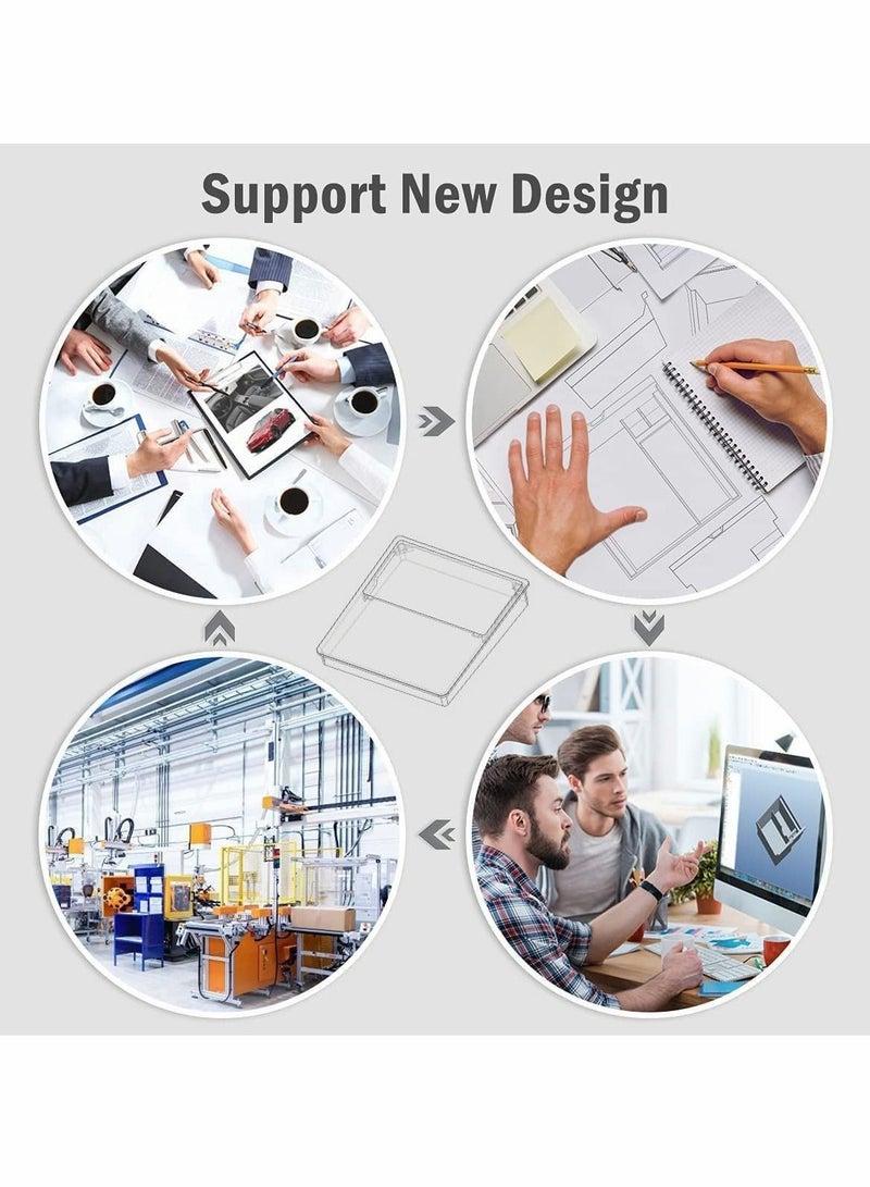 Excefore منظم وحدة التحكم المركزية من Tesla Model 3 Model Y، صندوق تخزين مخفي لمسند الذراع لملحقات Tesla Model 3 Model Y - Image 4