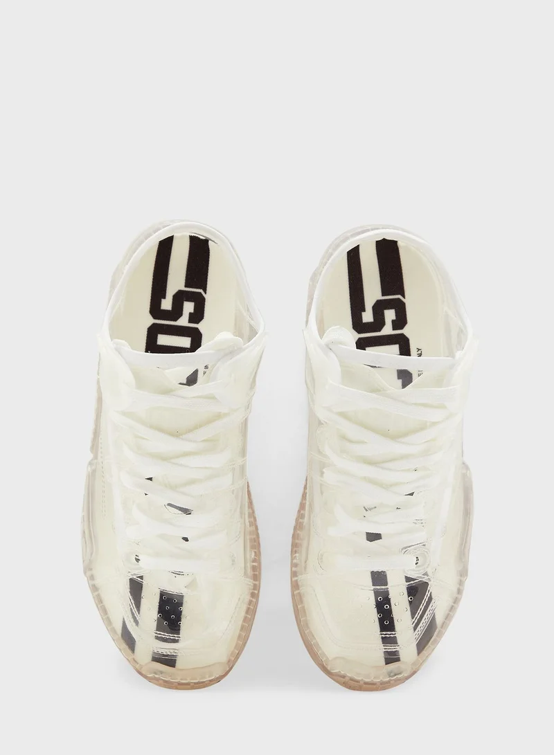 GCDS Transparent Low Top Sneaker