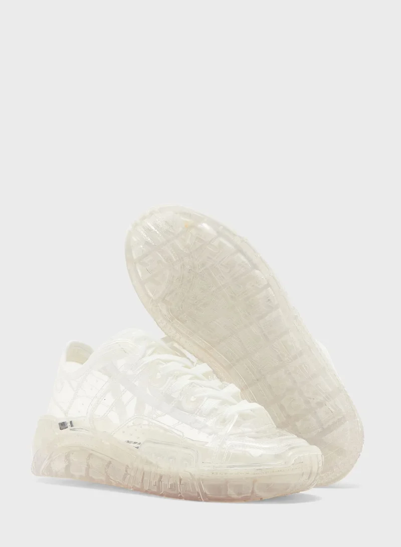 GCDS Transparent Low Top Sneaker
