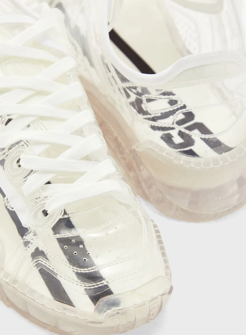 GCDS Transparent Low Top Sneaker