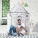 LimitlessFunN Space Rocket Ship Pop Up Kids Play Tent Includes Star Lights Carrying Case Children Indoor Castle Playhouse for Boys Toddlers 41 D x 41 W x 53 H - Image 4