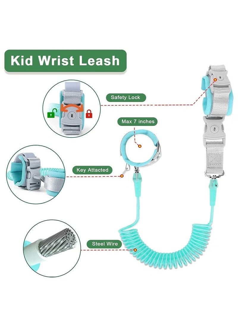 Gonice - Baby Walker Harness, Cute Backpack Anti-Lost Rope, Toddler Safety Belt, Anti-Lost Rope Walking Safety Belt with Key Lock, Child Safety Belt, Baby Protection Belt, Length 8.2 feet(Dinosaur) - Image 1