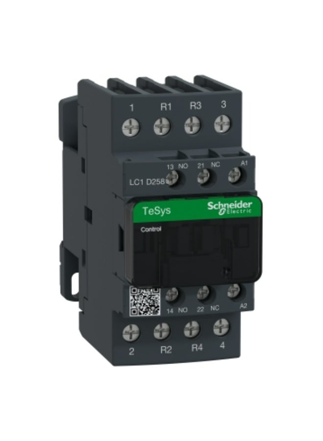 Schneider Electric LC1D258M7 | TeSys D Contactor, 4P(2NO+2NC) 40A, 220V Schneider Electric
