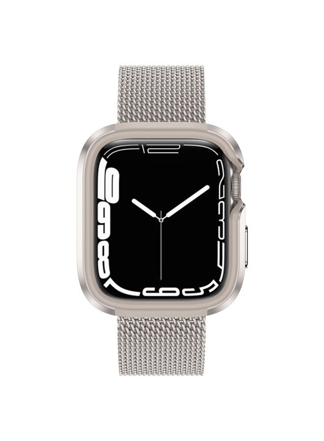 For Apple 7 Generation Watch Tpu Zinc Alloy Protective Case Apple Watch 7 Case Zinc Alloy Protective Case - Image 2