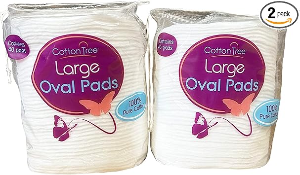 COTTON TREE Large Oval Pads
