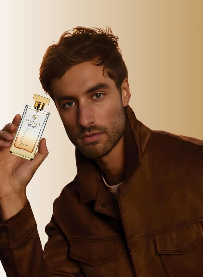 HVNLY Woods Woody Perfume For Men, 30ml - Image 2