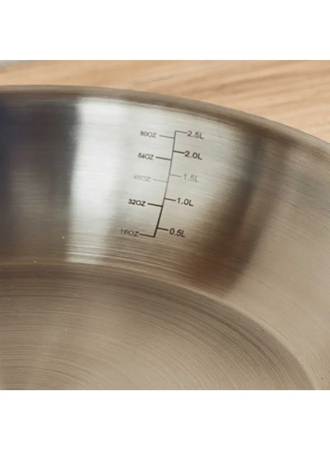Home Box Glisten Triply Fry Pan 50 x 5.7 x 28 cm
