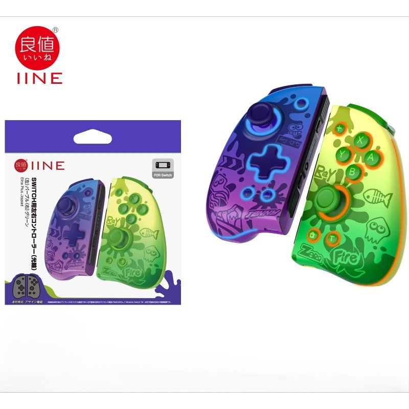 Iine Elite L767 Splatoon Themed Gamepad Controller for Nintendo Switch - Image 3