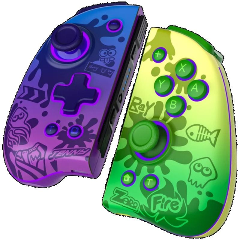 Iine Elite L767 Splatoon Themed Gamepad Controller for Nintendo Switch - Image 1