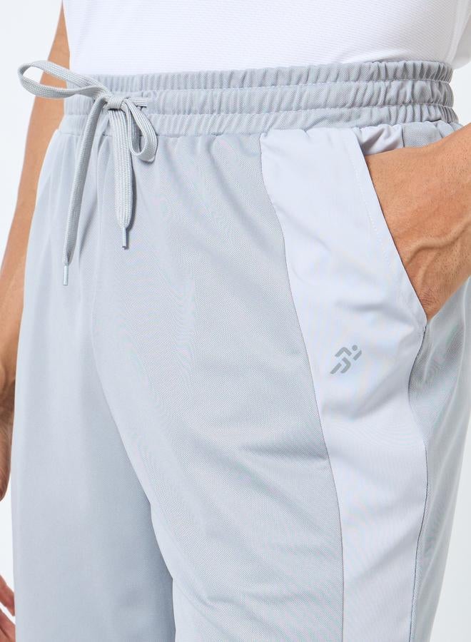 Styli 4-Way Stretch Panelled Slim Fit Training Track Pants - Image 3