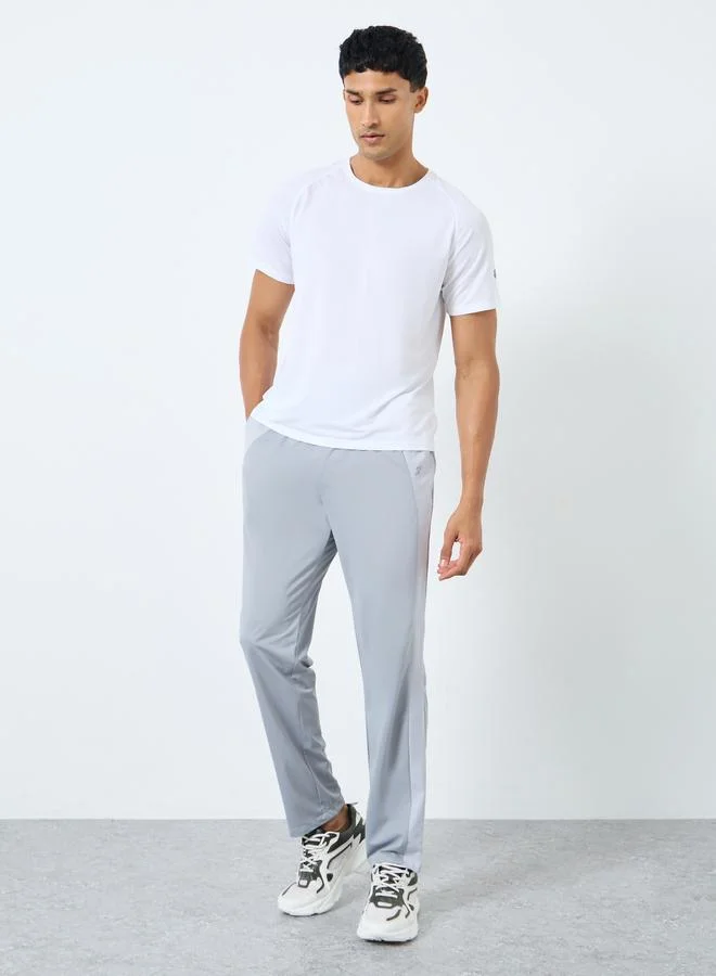 ستايلي Styli 4-Way Stretch Slim Fit Training Track Pants