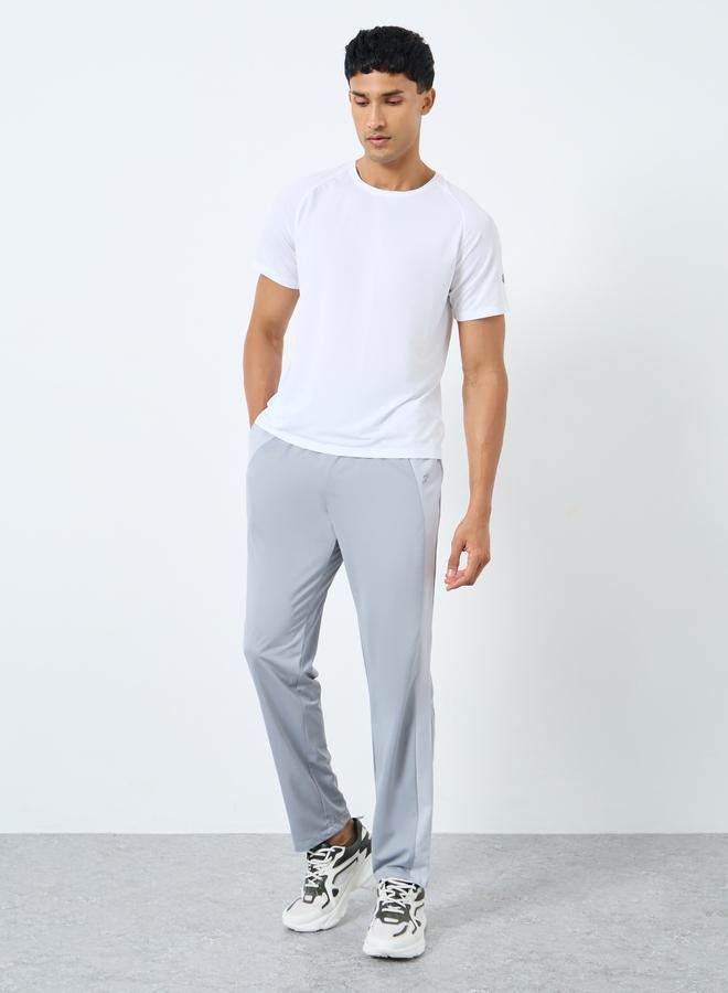 Styli 4-Way Stretch Panelled Slim Fit Training Track Pants - Image 2