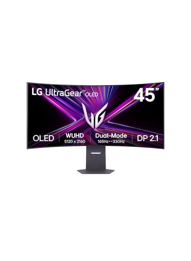 إل جي شاشة الألعاب OLED مزدوجة الوضع بحجم 45 بوصة بدقة 5K2K من UltraGear - Image 1