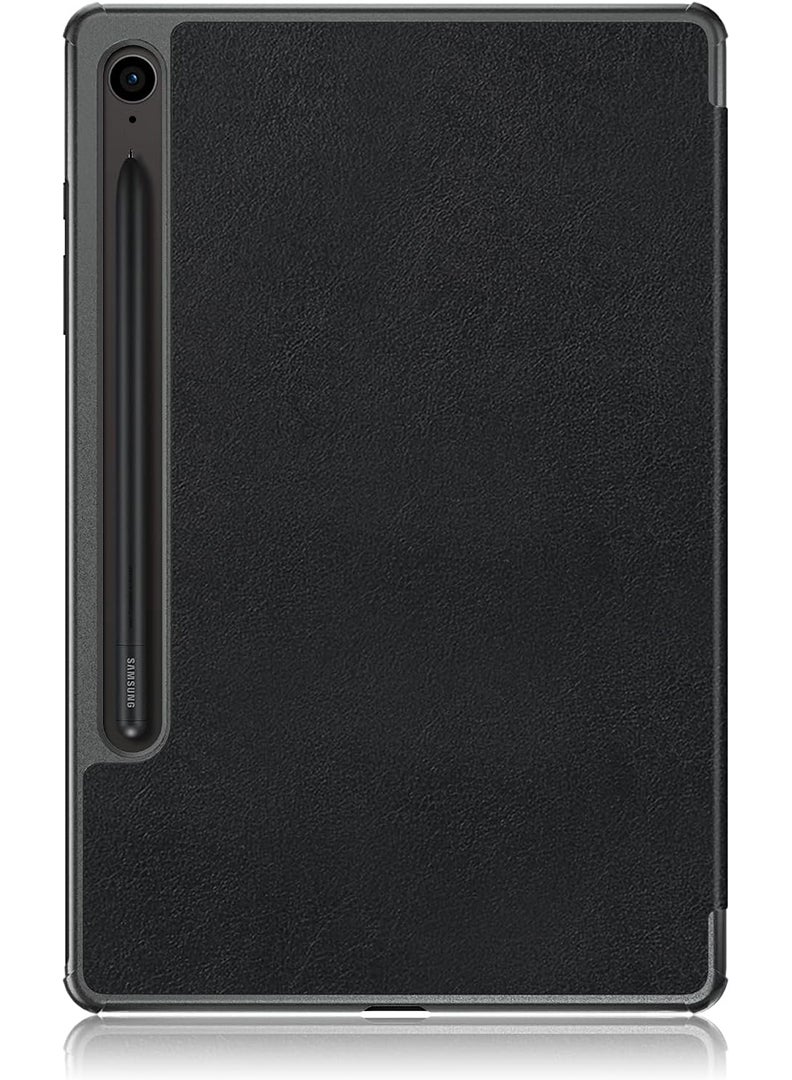 Theodor Protective Flip Case For Samsung Galaxy Tab S9 FE Plus With Trifold Stand Auto Wake Sleep Shockproof Cover White Spider Man  - Image 5