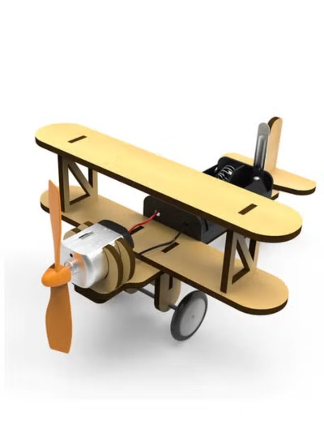 FUN LEARNING STORE DIY Plane Glider: STEM Education Wooden 3D Puzzle Toy for Children - Image 3