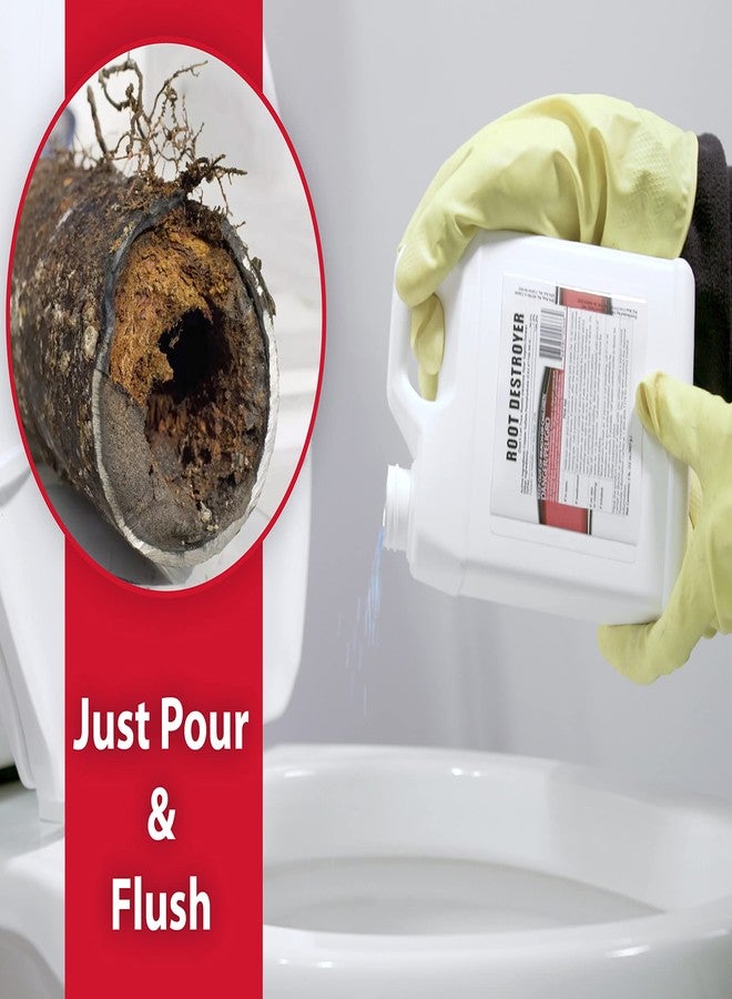سانكو إنداستريز مدمر الجذور - 2 رطل - قاتل الجذور لخطوط الصرف الصحي والأنابيب - يوقف النمو الجديد - آمن لجميع أعمال السباكة - Image 5
