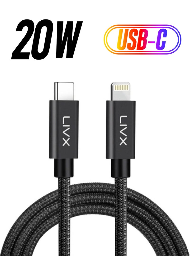 Livx - Speed ​​27W Type C To Lightning 3 Meter iPhone Ipad Fast Charging and Data Cable - Image 1