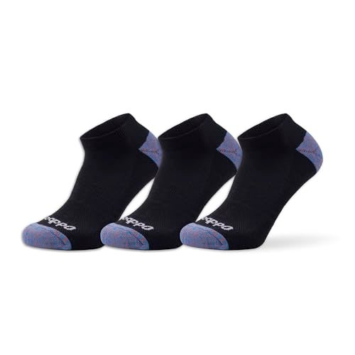 Oddball Men's Performance No-Show Socks – XXL Size 15–18 – 3-Pack Coolmax Padded Athletic Socks for Big Feet Comfort, White - Image 1