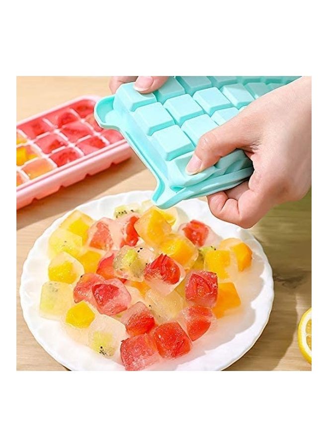 NIBEMINENT Ice Cube Trays With Lid B140 Multicolour - Image 4