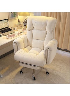 Generic Lazy Home Comfortable Sofa Chair Study Office Chair Back Can Lie Live Video Gaming Swivel Chair  - Image 2