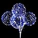 ComboJoy 12 Pack Big Light Up BOBO Led Balloons with Sticks Clear Balloons with Lights Glow in the Dark Flicker in the Daylight Perfect Glow Party Supplies for Birthday Wedding Graduation Multicolor - Image 3