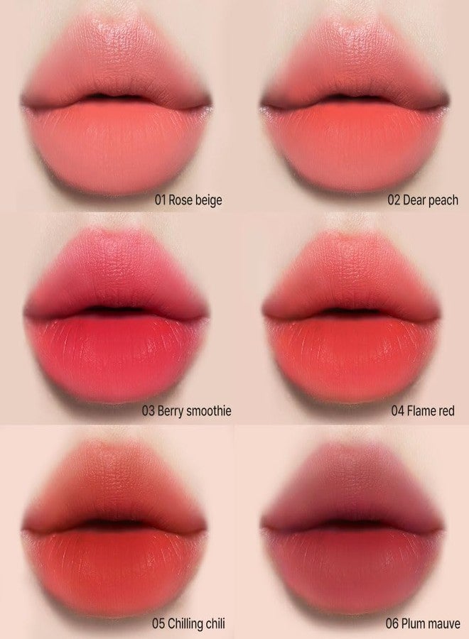 YNM Cream Matte Lipstick (06 PLUM MAUVE, 5.5g), Long Lasting, Non-Drying,K-beauty, Buildable, Lightweight Formula, Semi-Sheer, Highly Pigmented - Image 4