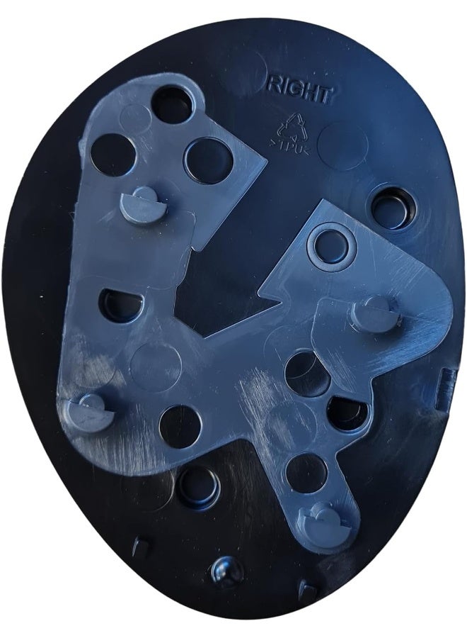 Dainese - Knee Slider Rss 4.0, Knee Pad for Motorcycles, Replacement Knee Protection for Motorbikes, for Men and Women, Black/Anthracite - Image 2