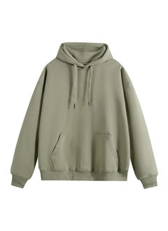 Generic 600g Heavyweight Silver Fox Fleece Hoodie Unisex Autumn Winter Love Sweatshirt Jacket Hoodie  - Image 2