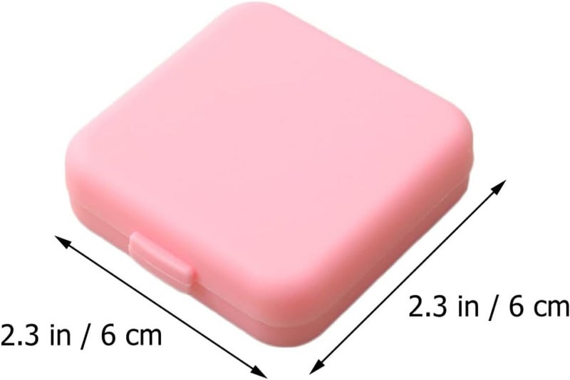 8pcs Small Pill Organizer Box Travel Medicine Holder Portable Compartment Pill Case Daily Medication Storage for Pocket Purse - Image 2