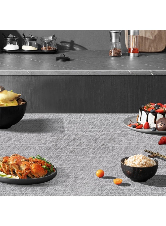 ورق حائط لاصق مقاوم للماء والرطوبة - خلفية بلون موحد (45 سم × 10 م) - Image 4