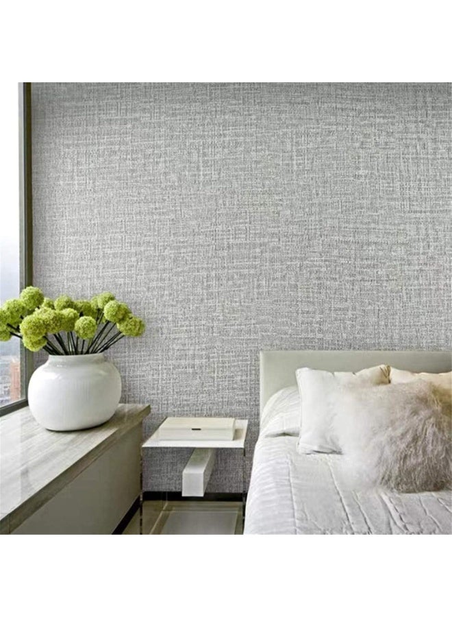 ورق حائط لاصق مقاوم للماء والرطوبة - خلفية بلون موحد (45 سم × 10 م) - Image 5