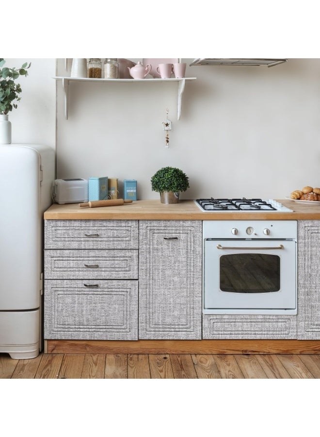 ورق حائط لاصق مقاوم للماء والرطوبة - خلفية بلون موحد (45 سم × 10 م) - Image 3