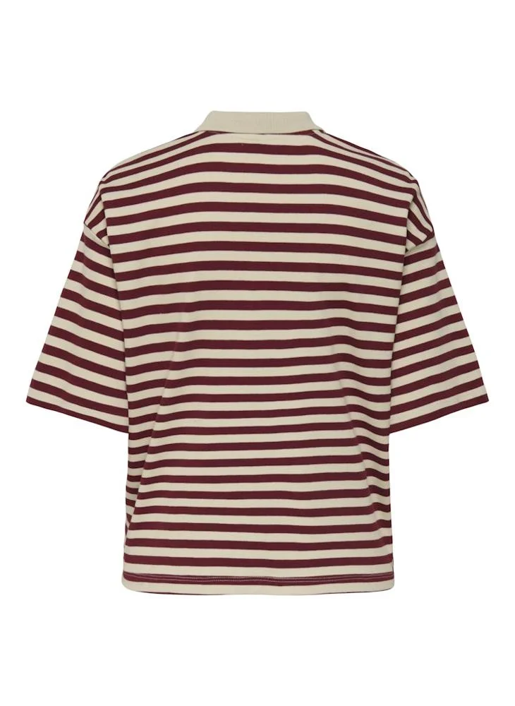 اونلي ONLSINE LIFE Short Sleeve POLO TOP