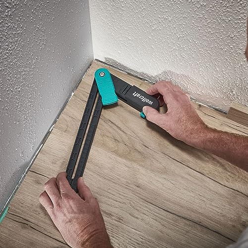 wolfcraft Angular Bevel Gauge with Marking Gauge Function I 6958000 I Practical aid when laying floors and building furniture - Image 3