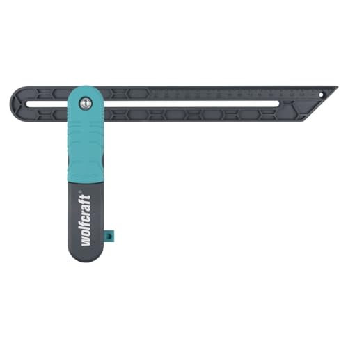 wolfcraft Angular Bevel Gauge with Marking Gauge Function I 6958000 I Practical aid when laying floors and building furniture - Image 2