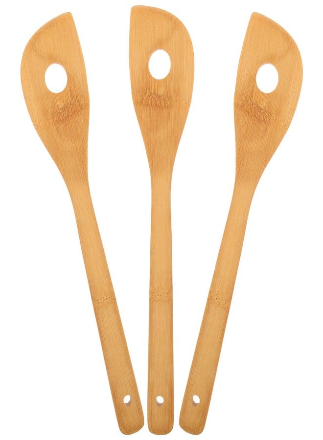 Hoement Maple Wooden Mixing Spoon with Hole Small Lightweight Egg Stirring Rod Cooking Utensil for Home Kitchen and Hotel Use - Image 1