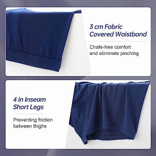 BAMBOO COOL Mens Underwear Trunks for Man Soft Waistband Open-fly Support Briefs(3 or 4 pack) - Image 3
