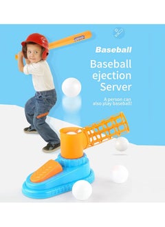 KASTWAVE KASTWAVE 1 Set Kids Baseball Pitching Machine Baseball Batting Machine Automatic Pitcher Play Set Sports and Outdoor Play Toys Games Baseball Pitcher Training Toy for Kids Unisex  - Image 3
