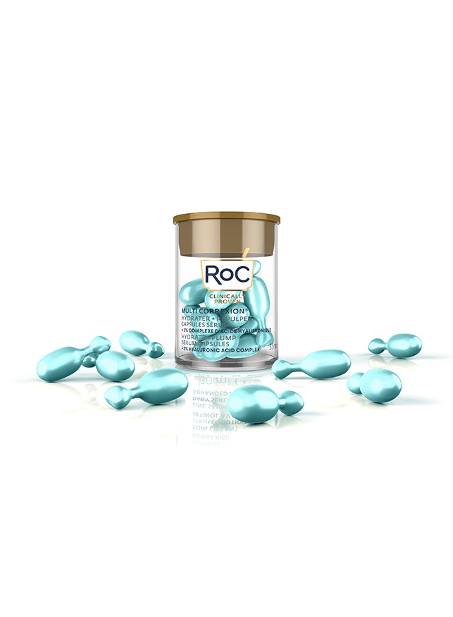 RoC Multi Correxion Hydrate + Plump Serum Capsules 10Ct - Image 4